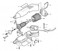 Dremel 398 Rotary Tool F 013 039 846 Spare Parts